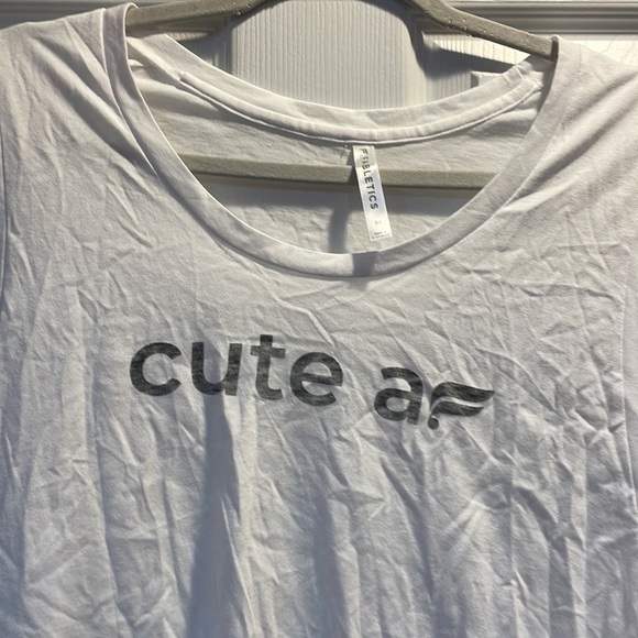 FABLETICS Cute AF Oversized Workout Tank Top M - Picture 4 of 6